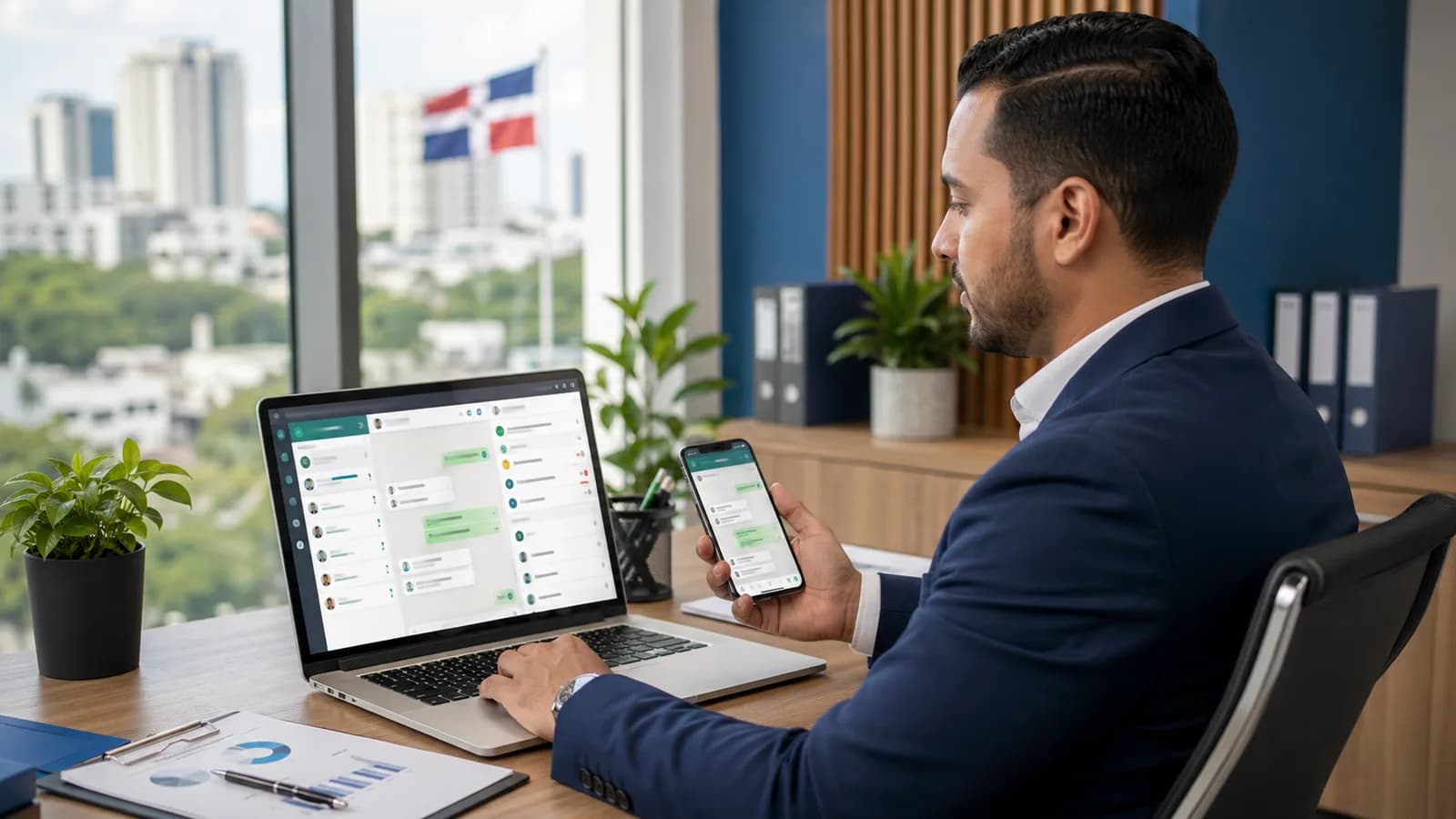 Chatbot WhatsApp IA para responder prospectos y apoyar ventas y soporte en empresas de República Dominicana