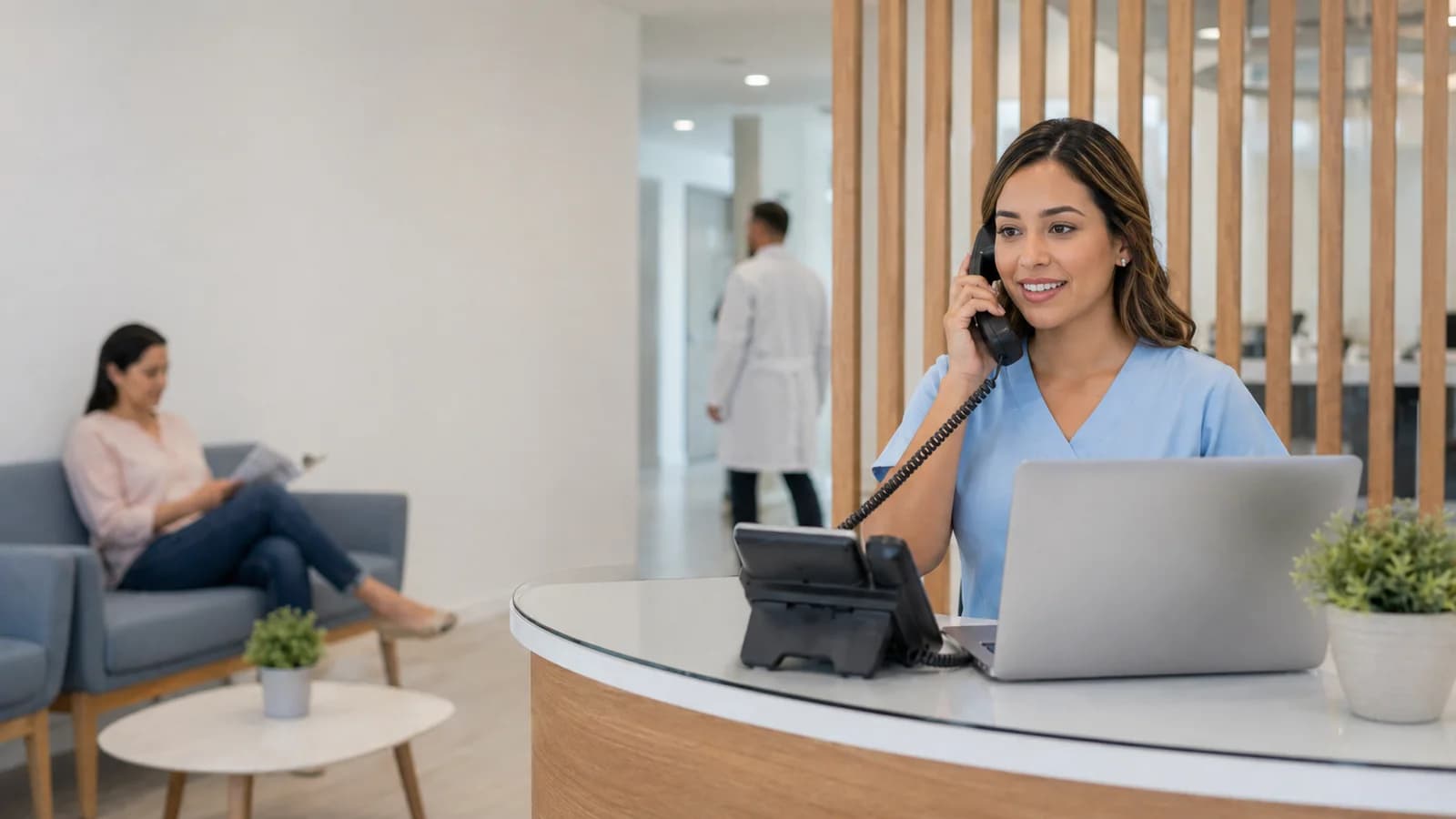 Telefonia VoIP para clinicas y consultorios con citas, recepcion y rutas por area